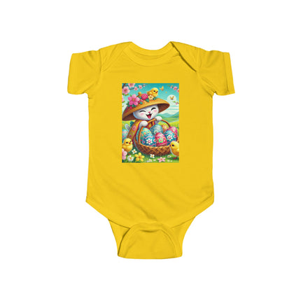 Geisha Kitten’s Easter Delight Infant Fine Jersey Bodysuit