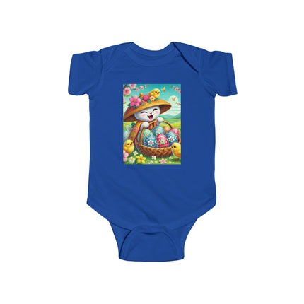 Geisha Kitten’s Easter Delight Infant Fine Jersey Bodysuit