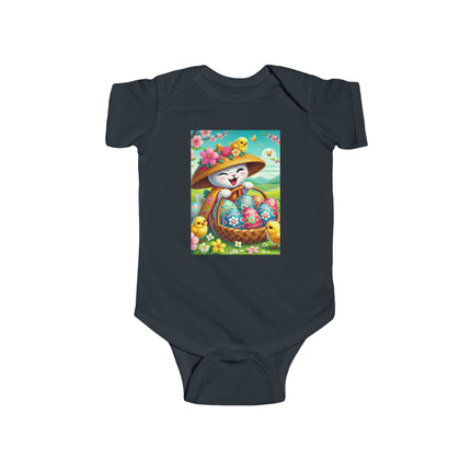 Geisha Kitten’s Easter Delight Infant Fine Jersey Bodysuit