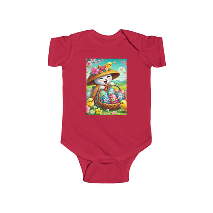 Geisha Kitten’s Easter Delight Infant Fine Jersey Bodysuit