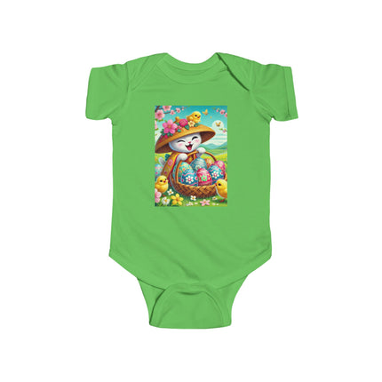 Geisha Kitten’s Easter Delight Infant Fine Jersey Bodysuit