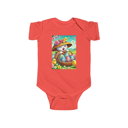 Geisha Kitten’s Easter Delight Infant Fine Jersey Bodysuit