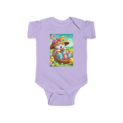 Geisha Kitten’s Easter Delight Infant Fine Jersey Bodysuit