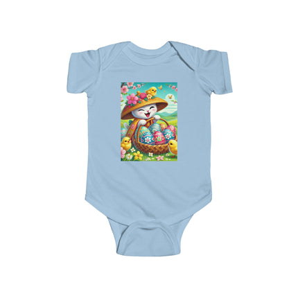 Geisha Kitten’s Easter Delight Infant Fine Jersey Bodysuit