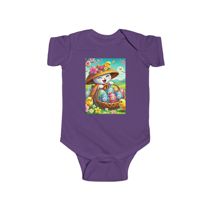 Geisha Kitten’s Easter Delight Infant Fine Jersey Bodysuit