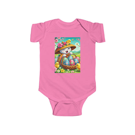 Geisha Kitten’s Easter Delight Infant Fine Jersey Bodysuit
