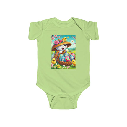 Geisha Kitten’s Easter Delight Infant Fine Jersey Bodysuit