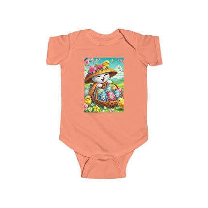 Geisha Kitten’s Easter Delight Infant Fine Jersey Bodysuit
