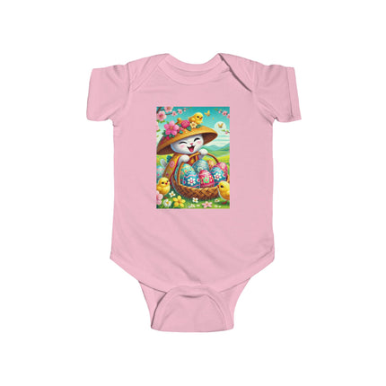 Geisha Kitten’s Easter Delight Infant Fine Jersey Bodysuit