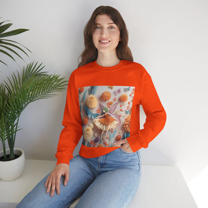 Dahlia Fairy Unisex Heavy Blend™ Crewneck Sweatshirt