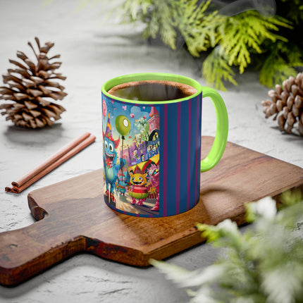 Monster Parade Madness Colorful Mugs (11oz, 15oz)