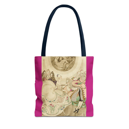 Sur talons rouges by Gerda Wegener Tote Bag (AOP)