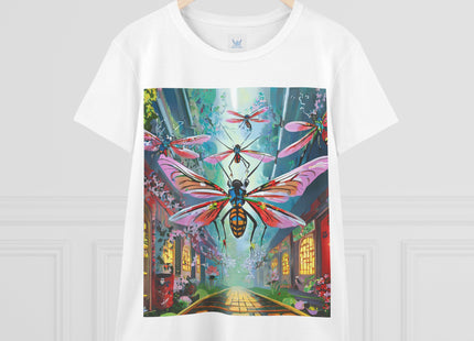 Neon Swarm Cotton Tee