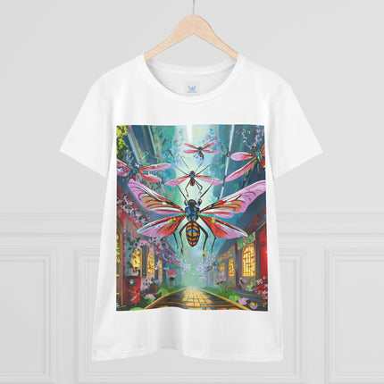 Neon Swarm Cotton Tee