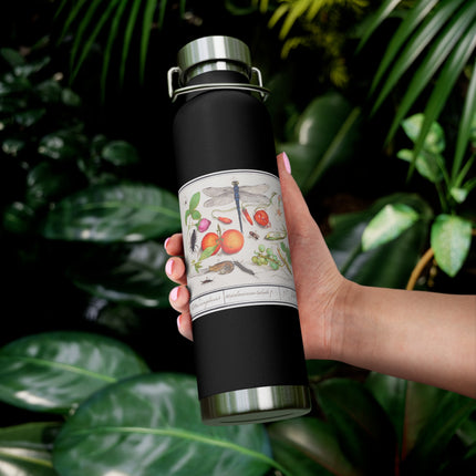 Natural History Ensemble, No. 7 by Anselmus Boëtius de Boodt Copper Vacuum Insulated Bottle, 22oz