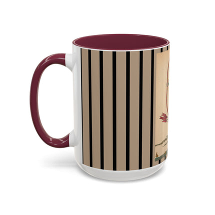 L'Arc Rouge by George Barbier Colorful Mugs (11oz, 15oz)