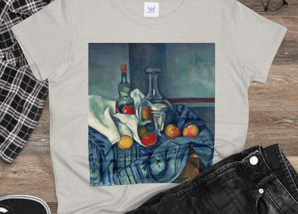 The Peppermint Bottle by Paul Cézanne Women's Midweight Cotton Tee
