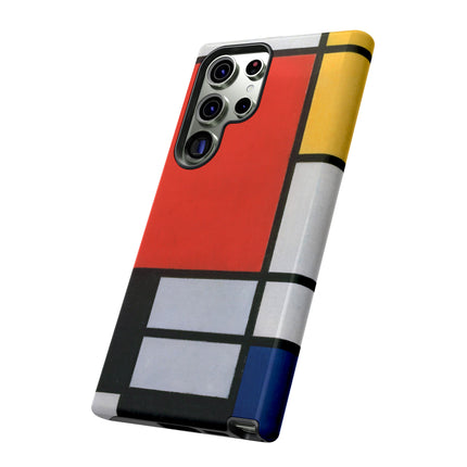Composition with Red, Yellow, Blue, and Black by Piet Mondrian Phone Cases