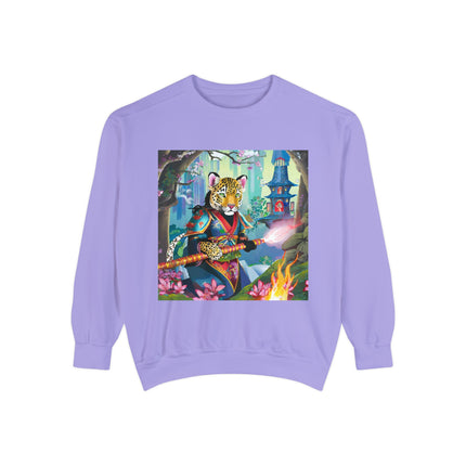 Cyberpunk Leopard Sweatshirt