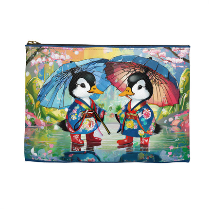 Rainy Day Ducks Pencil Case