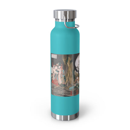 Mitsukuni Defying the Skeleton Spectre by Utagawa Kuniyoshi Copper Vacuum Insulated Bottle, 22oz