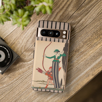 L'Arc Rouge by George Barbier Phone Cases