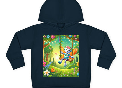 Robot Fairy Toddler Pullover Fleece Hoodie