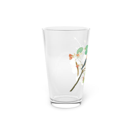 Songbird in Bloom Glass, 16oz