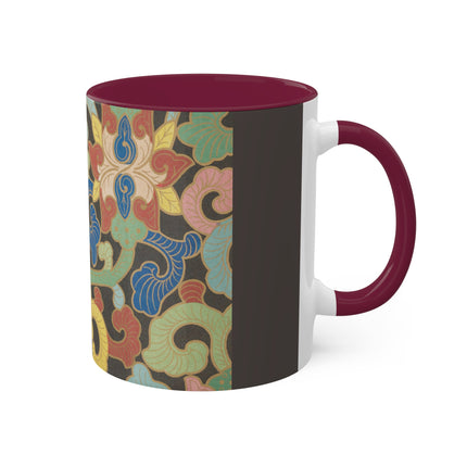 Examples of Chinese Ornament, Pl.12 by Owen Jones Colorful Mugs, 11oz