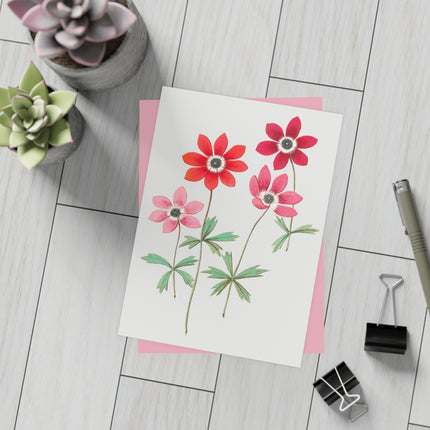 Anemoon, Anemone by Anselmus Boëtius de Boodt Postcards (envelopes included) - Bundles of 10, 30, 50 Pieces