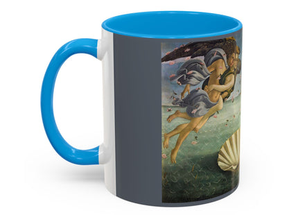 Birth of Venus by Sandro Botticelli Colorful Mugs (11oz, 15oz)