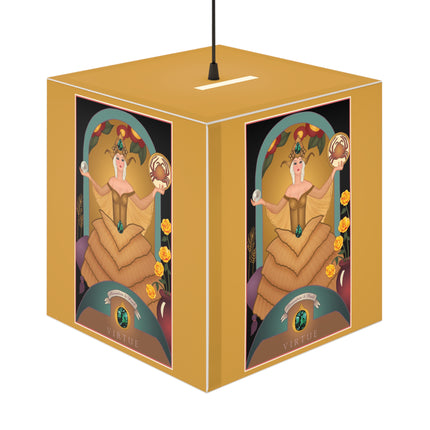 June & Pearl, Alexandrite Zodiac Light Cube Lamp