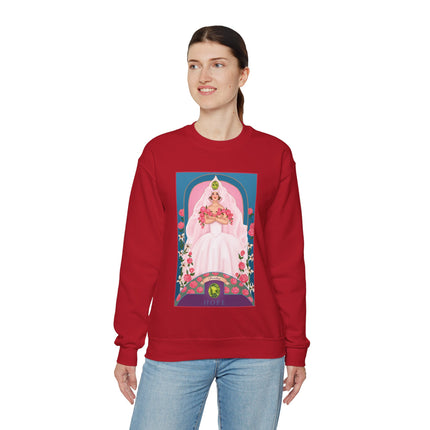 August & Peridot (from the Gem Series) by Sofia Chiostri Unisex Heavy Blend™ Crewneck Sweatshirt