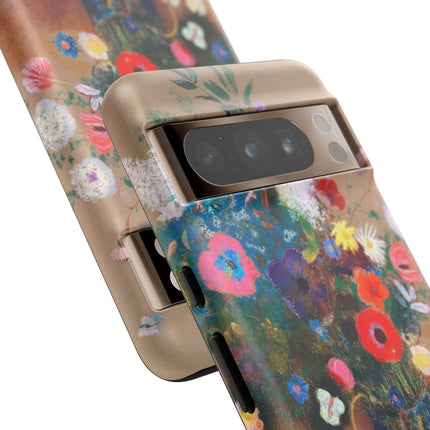 Bouquet of Flowers by Odilon Redon Phone Cases