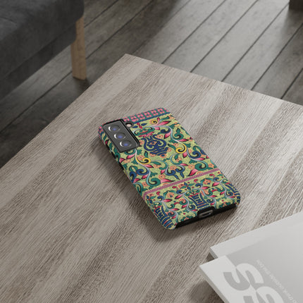 Colorful Flower Pattern by Owen Jones Phone Cases