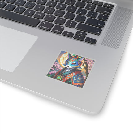Cyberpunk Samurai Kiss-Cut Stickers (4 Sizes)