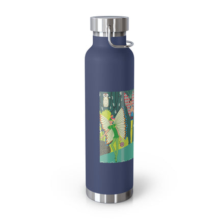 Enchanting Fairies of A Midsummer Night's Dream Copper Vacuum Insulated Bottle, 22oz