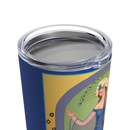 December & Tanzanite (from the Gem Series) by Sofia Chiostri Tumbler 20oz