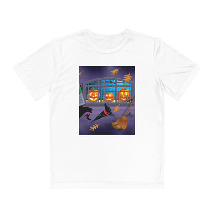 Whimsical Halloween Mischief Youth Competitor Tee