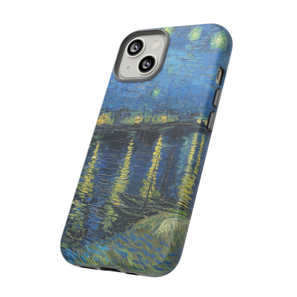 Starry Night Over the Rhone by Vincent Van Gogh Phone Cases