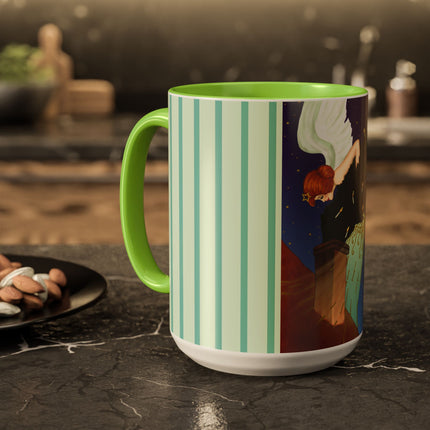 The Christmas Angel Colorful Mugs (11oz, 15oz)
