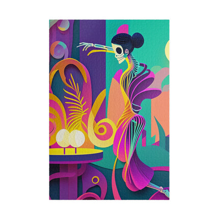 Dance of the Skeleton Ballerinas Puzzle (110, 252, 520, 1014-piece)