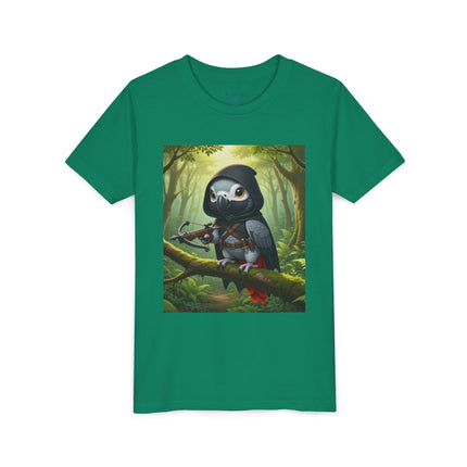 The African Grey Sentinel Youth Short Sleeve Tee