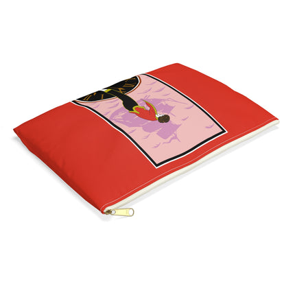 Woman Waiting for Her Beloved at 1:59 Accessory Pouch – Kobayashi Kaichi Taishō Romantic Design