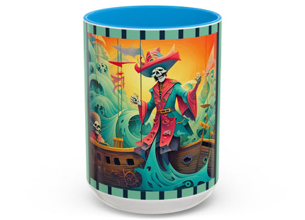 Skeleton Crew of the Misty Seas Colorful Mugs (11oz, 15oz)
