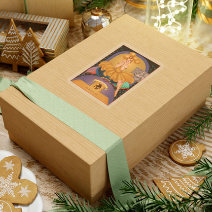 November & Topaz (from the Gem Series) by Sofia Chiostri Kiss-Cut Stickers (4 Sizes)