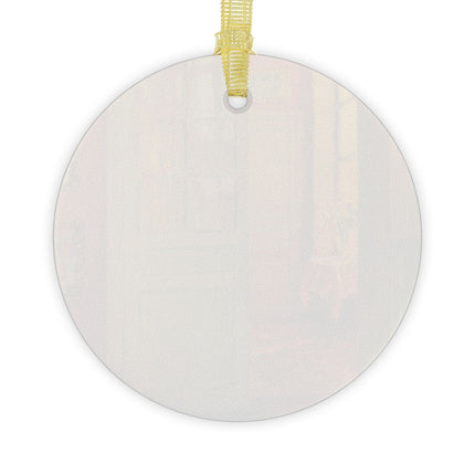 Interior, Window Light by Henri Le Sidaner Glass Ornament