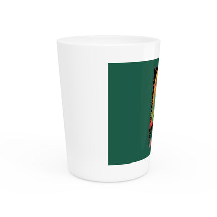 May & Emerald (from the Gem Series) by Sofia Chiostri Ceramic Shot Glass