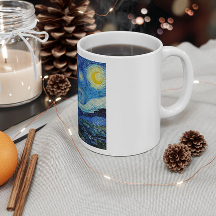 The Starry Night by Vincent Van Gogh Ceramic Mug (11oz, 15oz)