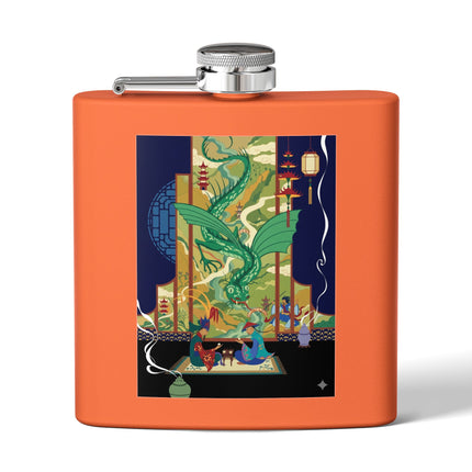 Celestial Dragon Gathering Flask – Mythic Majesty & Timeless Tradition